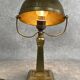 Lampe de table en laiton dans le style de la sécession viennoise