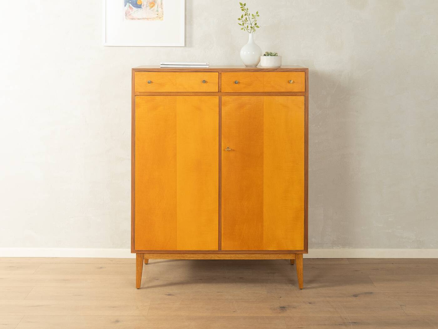 WK Möbel | Helmut Magg highboard, walnut and ash, 1950s