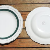 Former salins ceramic cheese service