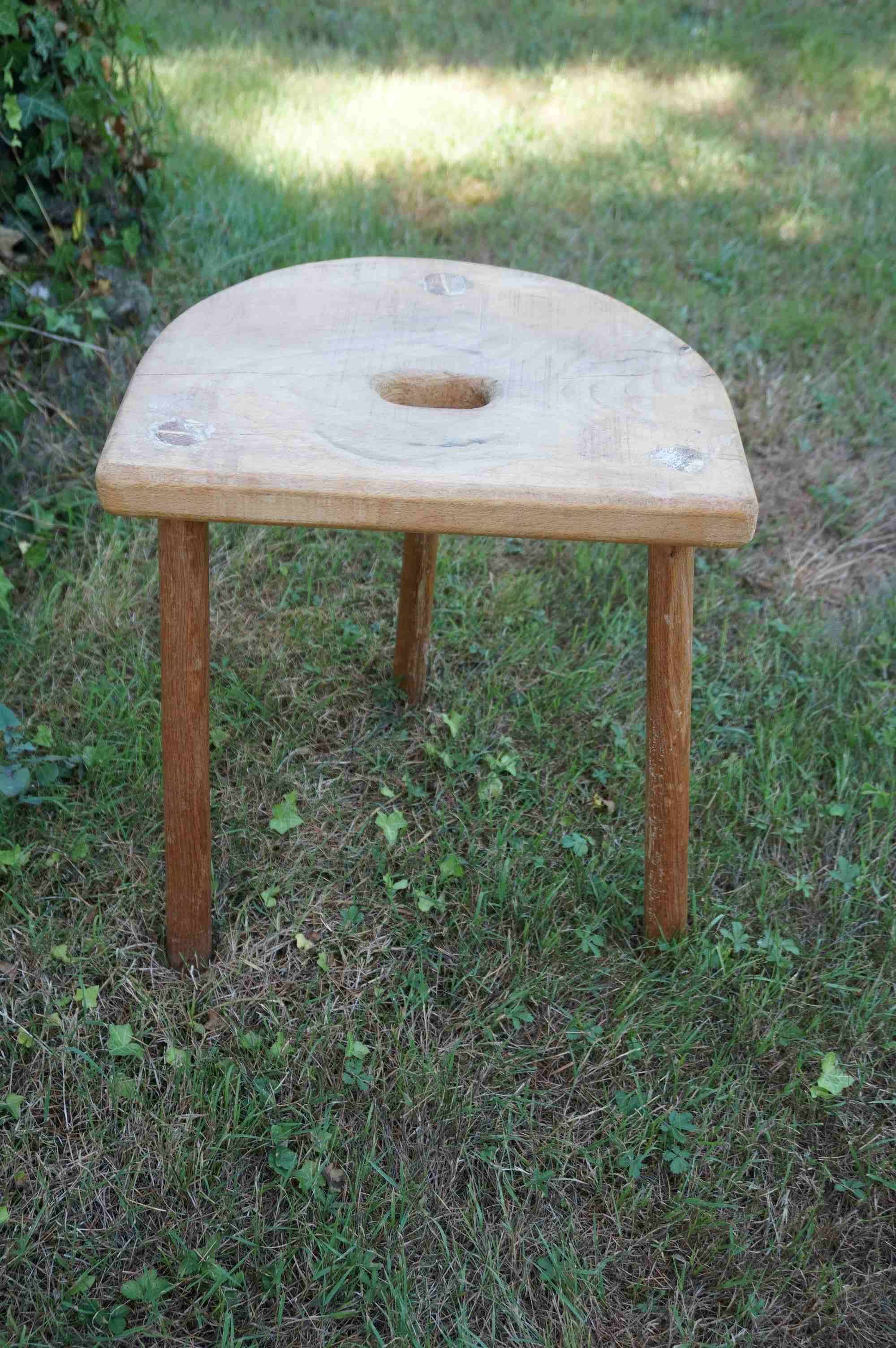 tripod milking stool