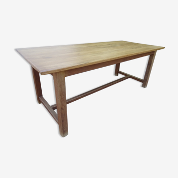 Farm table 2m08 in solid oak