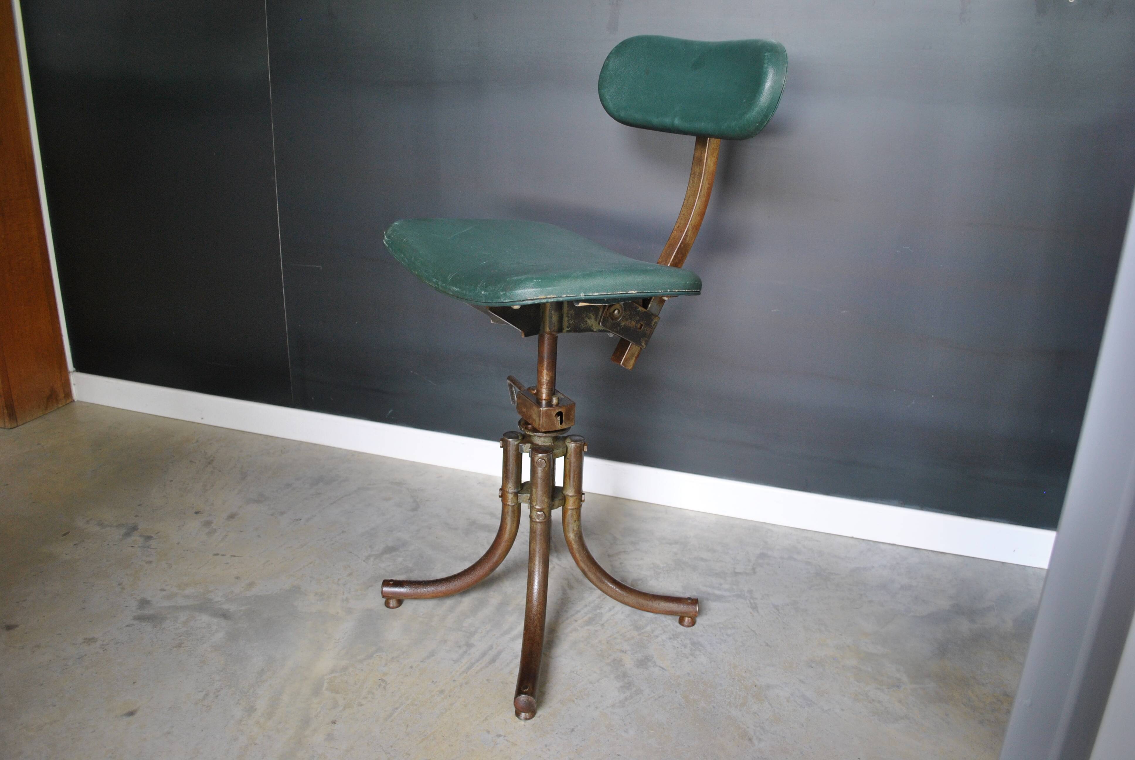 Chair industrial workshop Bienaise 1950