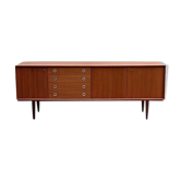 Enfilade en teck design scandinave années 1950