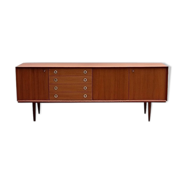 Teak sideboard Scandinavian design 1950s