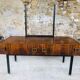 Console / Coiffeuse vintage en palissandre de Rio années 70