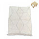 Berber shaggy rug in wool 160x240 cm