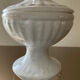 Vintage glazed ceramic candy box