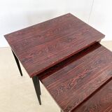 Vintage rosewood set nesting tables