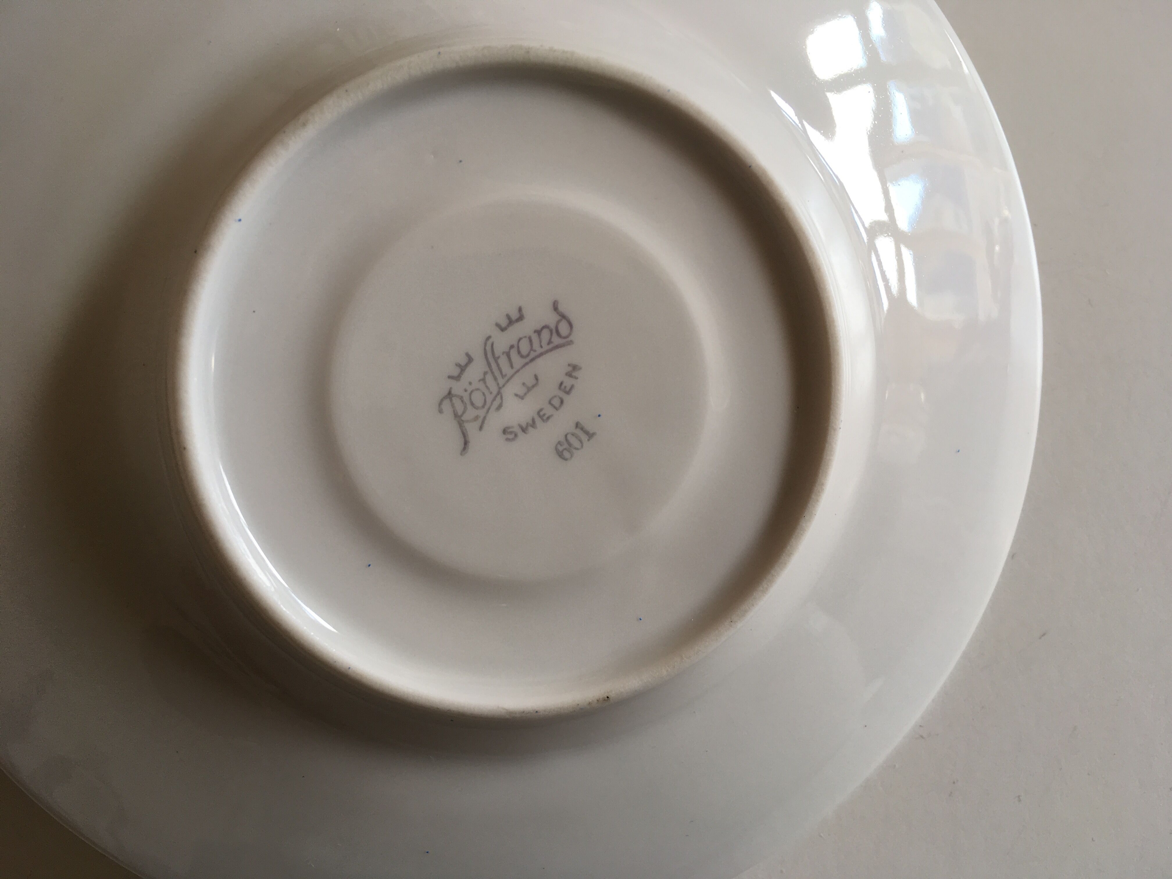 Set of 7 plates saucers Kolorita Rorstrand Sweden