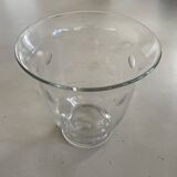 Old polka dot flared vase