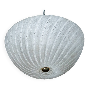 Barbini Murano Glass Ceiling lamp, Italy 1980s