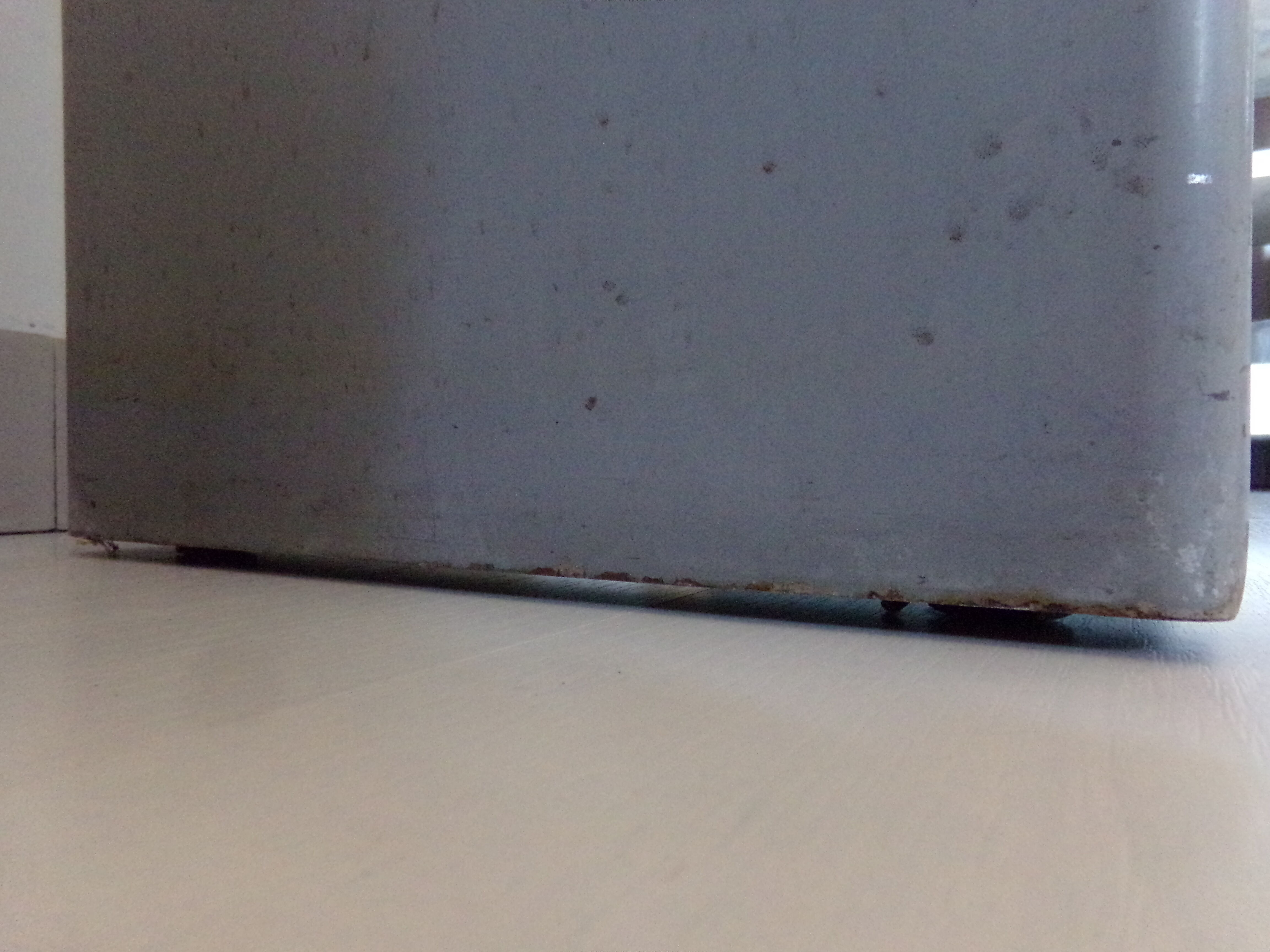 Steel industrial desk