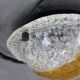 1970s Italian Wall Sculpture With Glass Shade