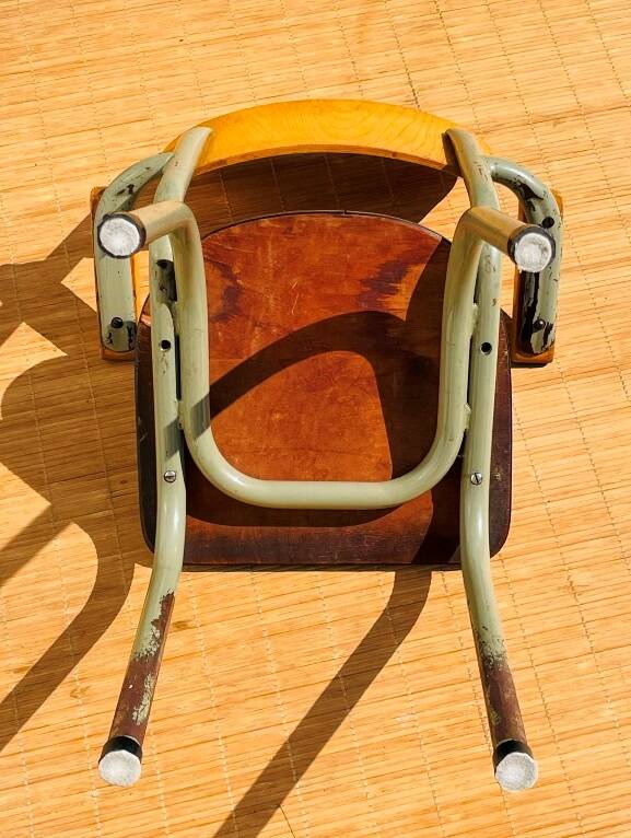 Tubax school chair. vintage 60s / 70s