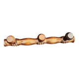 Old wooden coat rack