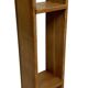 Vintage oak wall / book shelf 1970s wood minimalist design