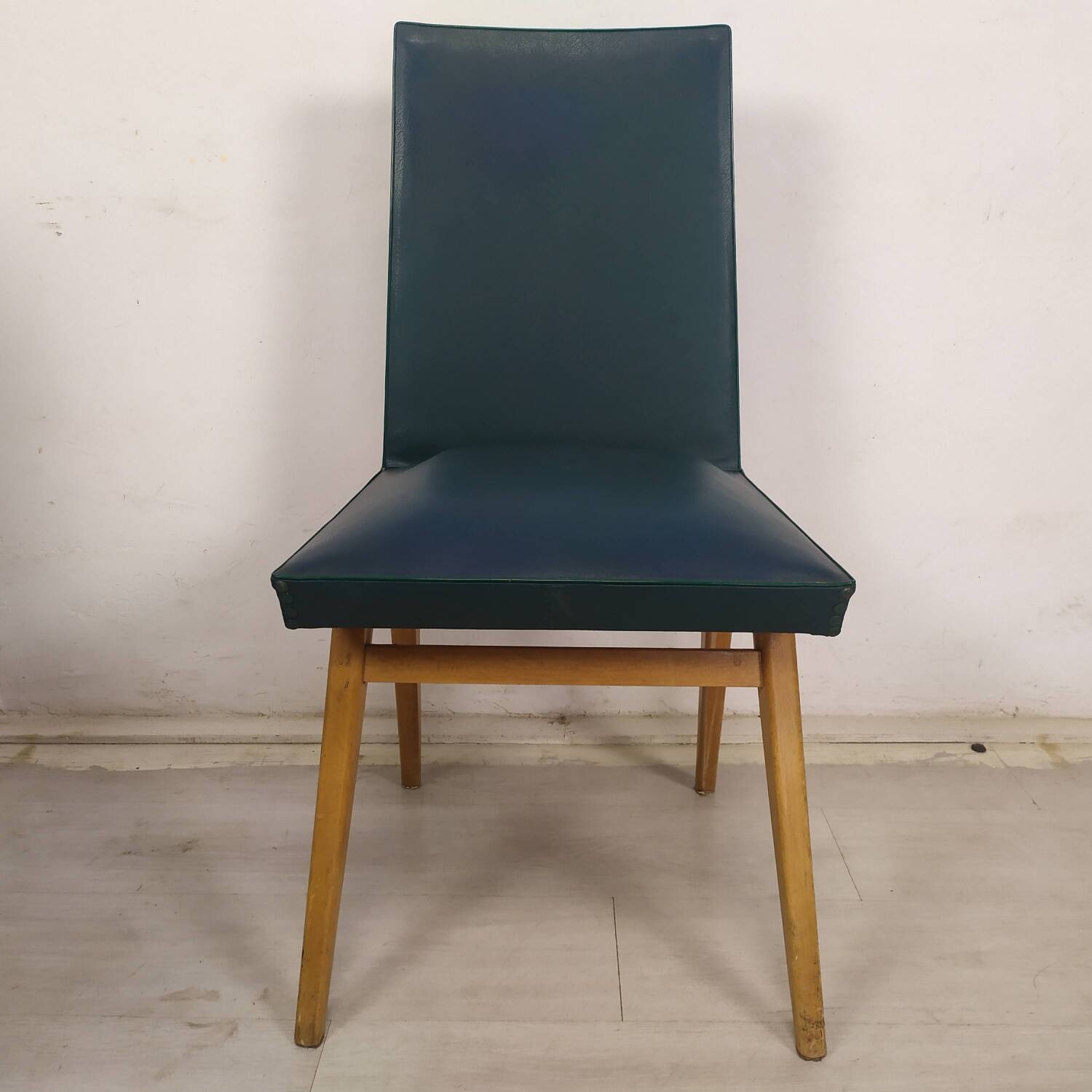 Vintage blue green chairs