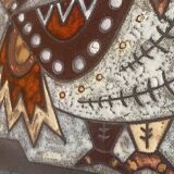 Decorative plaque by Max and Dominique Picard, Vallauris - 1960