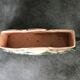 Jardinière with ceramic handles enameled vintage polychrome paint 39.5 cm