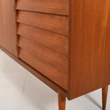Scandinavian sideboard with tile-style drawers from the 1950s