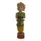 Figurine traditionnelle en bois peint
