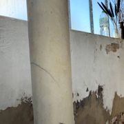 Set of 4 marble columns or pedestals.