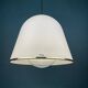 Suspension italienne blanche Kuala par Franco Bresciani pour Guzzini Italie, années 1970