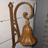 garden bell in iron and cast iron