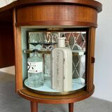 Vintage desk Kai Kristiansen with bar