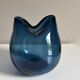 Blown glass ball vase