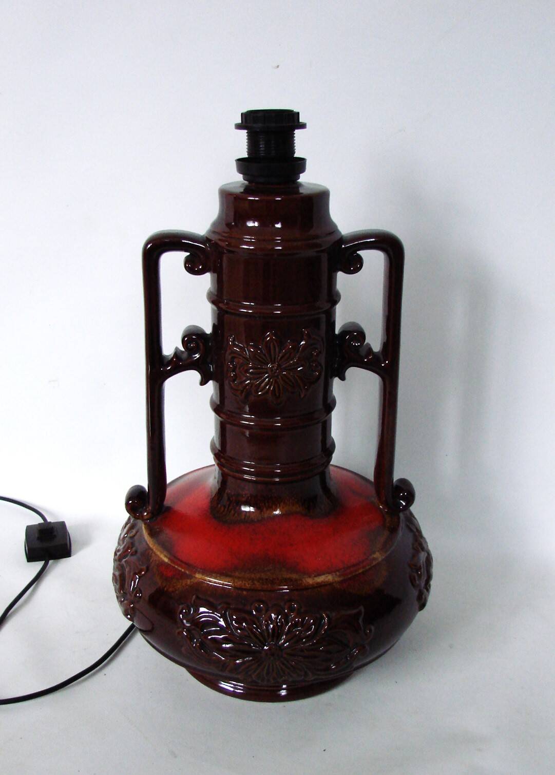 Ceramic floor lamp, 1970s.