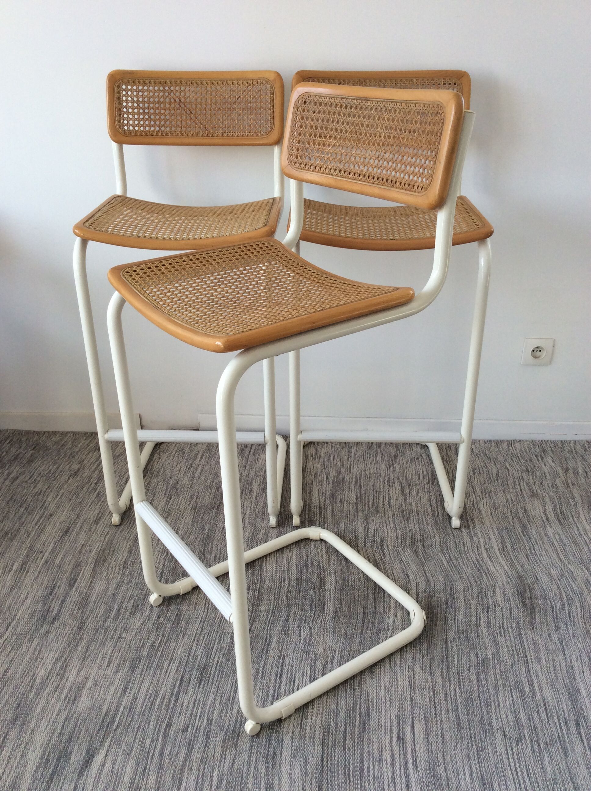 Série de 3 chaises hautes