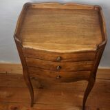Bedside table style Louis XV