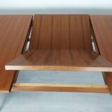 Scandinavian extendable table teak