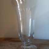 Graduated glass vase 1930