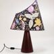 A pair of post-modern Missoni table lamps by Massimo Valloto, Italy, 1980s.