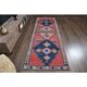 Tapis en laine et coton fait main Oushak turc des années 1970, 104x307.