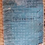 White carpet moroccan 175x230cm