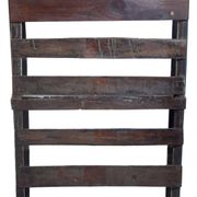 Freestanding or wall-mounted shelf in old Burmese teak
