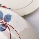 Badonviller Rose porcelain dinner plates