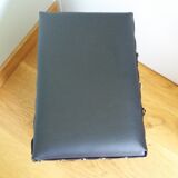 Fishing storage chest wicker fisherman's stool