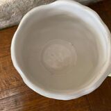 Slush cup and saucer with strawberry and leaf decoration Portugal