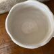 Slush cup and saucer with strawberry and leaf decoration Portugal