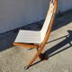 Set of 6 dining chairs deck line folding boat decoration