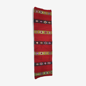 Tapis traditionnel roumain multicolore en laine 320x85cmm