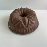 Old copper cake mold