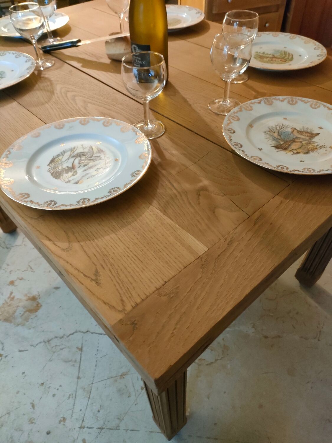 Farmhouse table