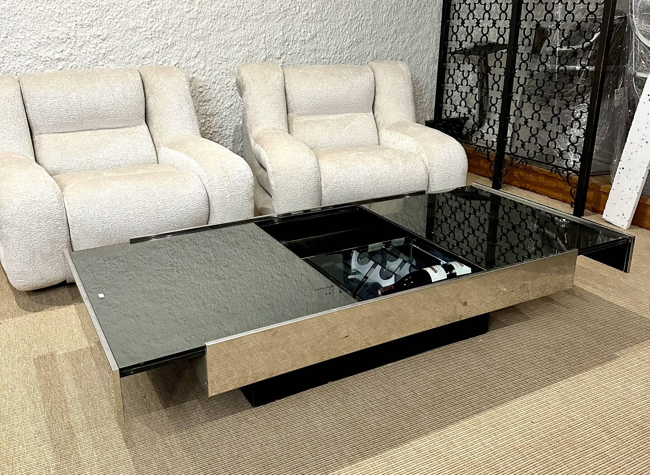 Table basse miroir bar Cidue