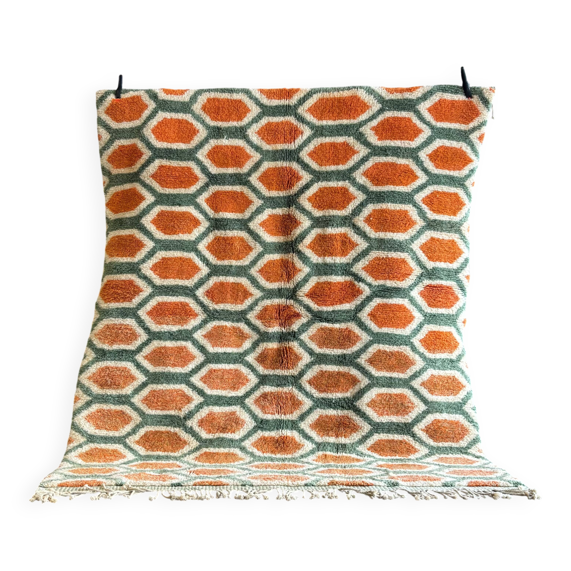 Berber rug Beni Ouarain M'rirt 200x250 cm – Hand-woven in wool