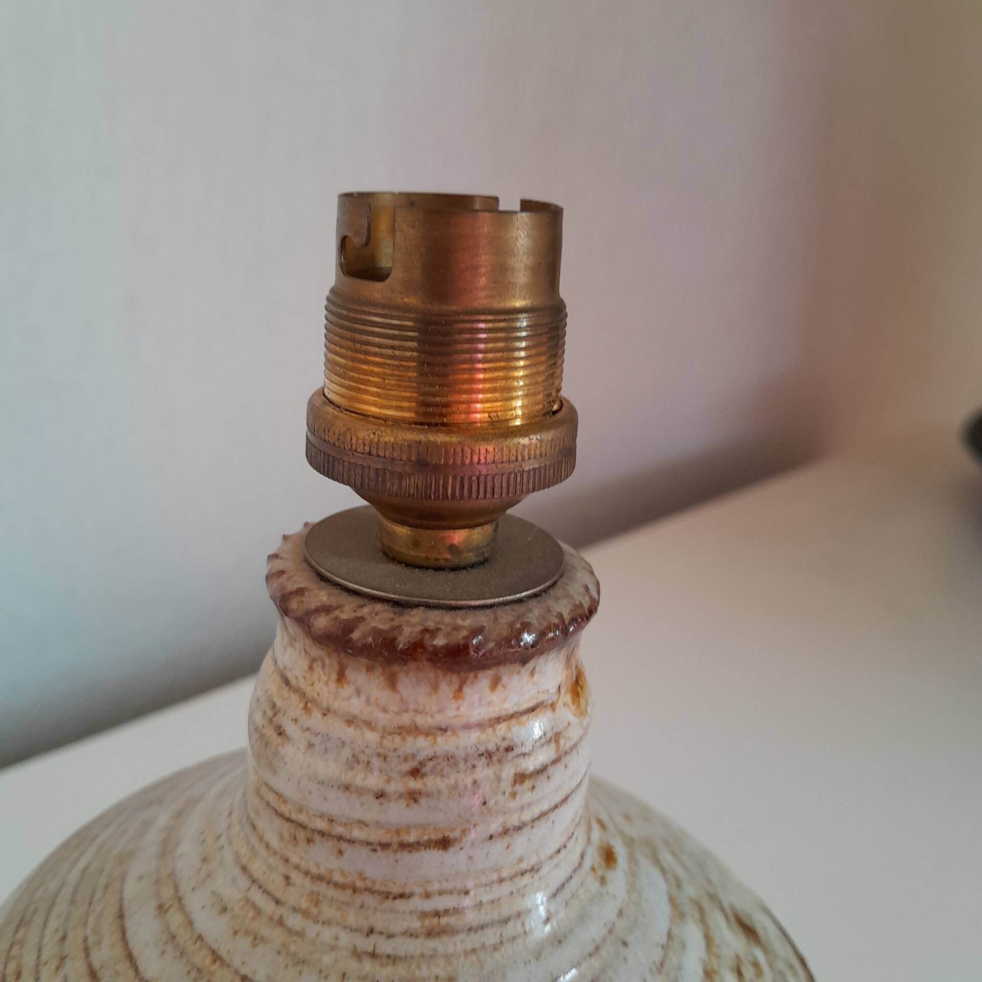 Lampe en céramique Vallauris - Marcel Giraud années 60-70